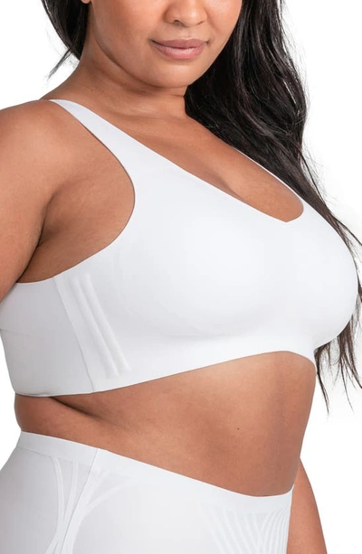 Shop Honeylove V-neck Bra In Astral