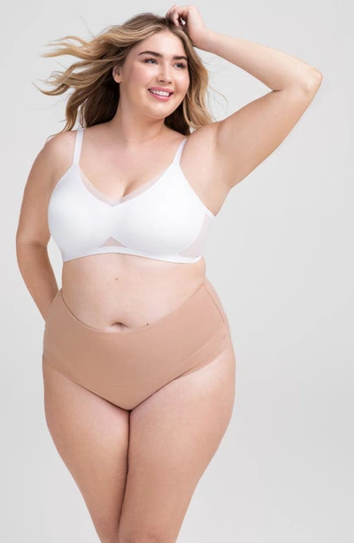 Honeylove Crossover Wireless Bra In Astral