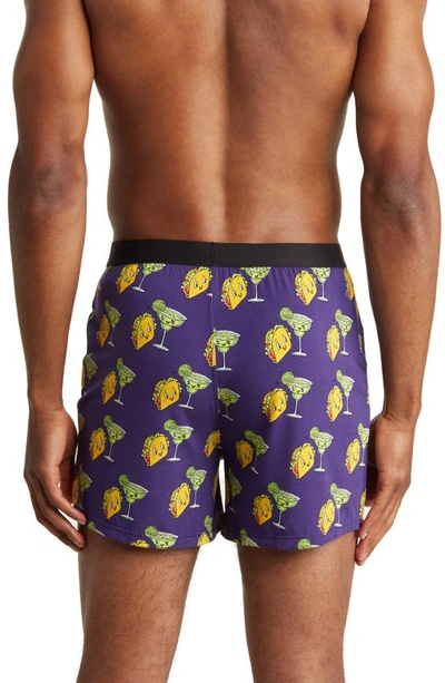 Shop Meundies Knit Boxers In Taco Chance On Me