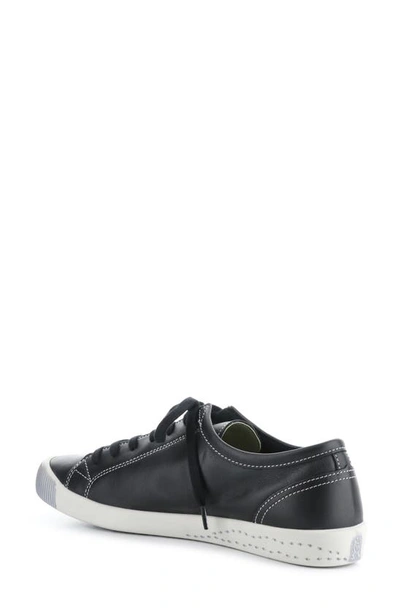 Shop Softinos By Fly London Isla Sneaker In Black Leather