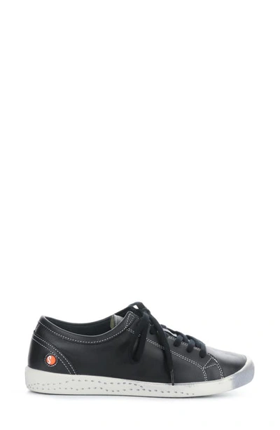Shop Softinos By Fly London Isla Sneaker In Black Leather