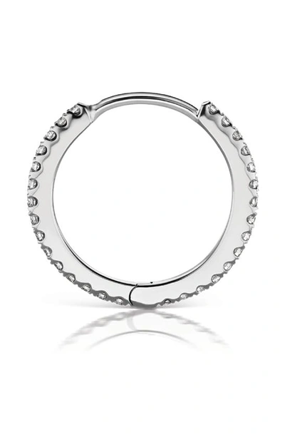 Maria Tash Diamond Eternity 18kt White Gold Single Ear Cuff With Diamonds In White Gold