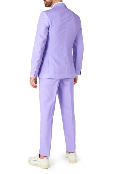 Opposuits Lavish Lavender Trim Fit Suit & Tie In Lavender
