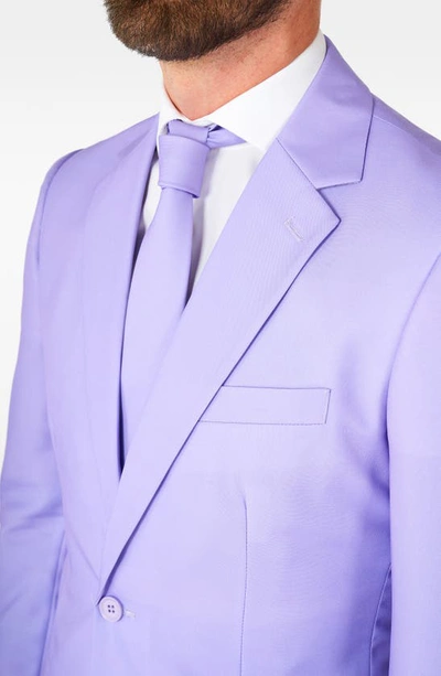 Opposuits Lavish Lavender Trim Fit Suit & Tie In Lavender