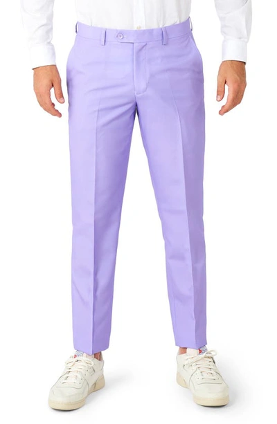 Opposuits Lavish Lavender Trim Fit Suit & Tie In Lavender