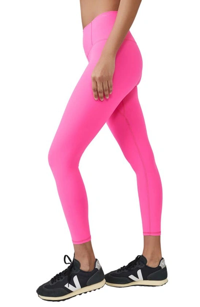 Shop Fp Movement By Free People Never Better High Waist Leggings In Hot Pink