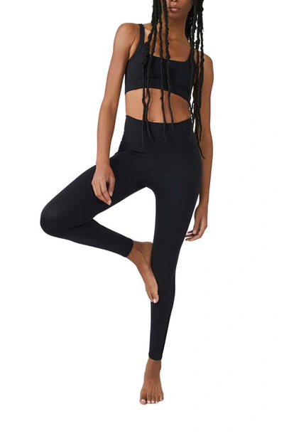 Shop Fp Movement Never Better High Waist Leggings In Black