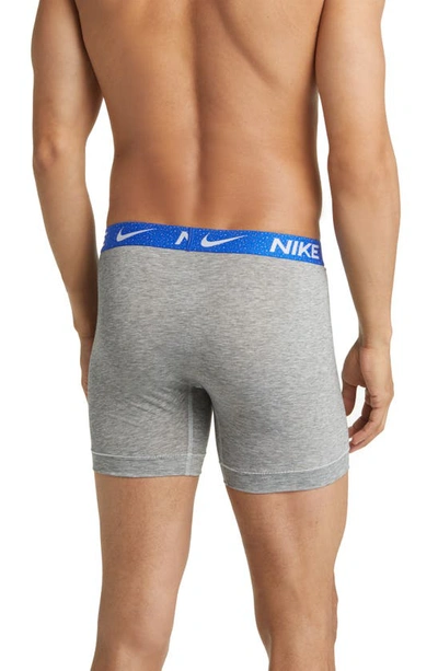 Shop Nike Dri-fit 2-pack Reluxe Boxer Briefs In Hyper Royal