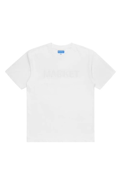Shop Market Uv Puff Bar Logo Graphic T-shirt In White