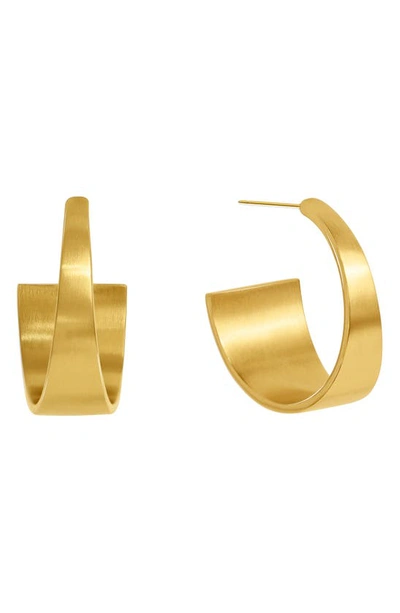 Shop Dean Davidson Bossa Mini Hoop Earrings In Gold