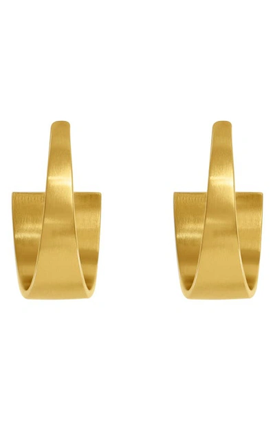 Shop Dean Davidson Bossa Mini Hoop Earrings In Gold