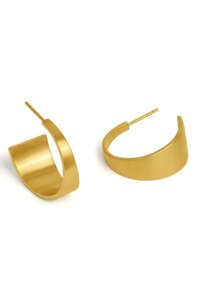 Shop Dean Davidson Bossa Mini Hoop Earrings In Gold