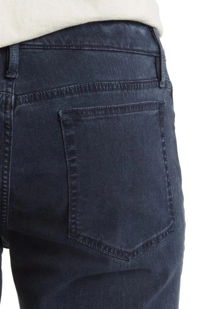 Shop Frame L'homme Slim Fit Five-pocket Twill Pants In Washed Navy