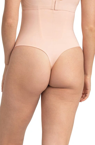 Honeylove Superpower Thong In Rose Tan