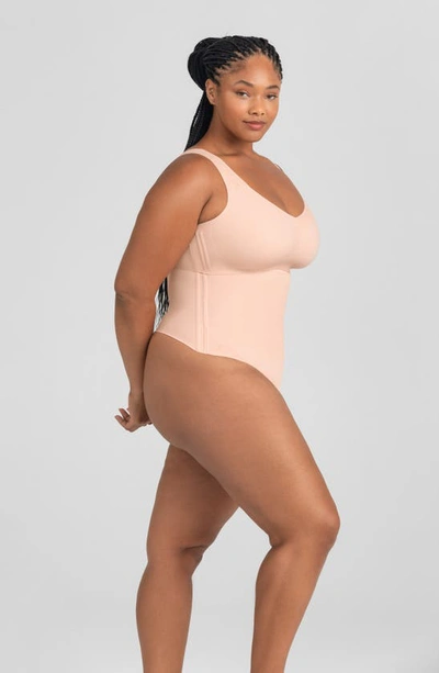Honeylove Superpower Thong In Rose Tan