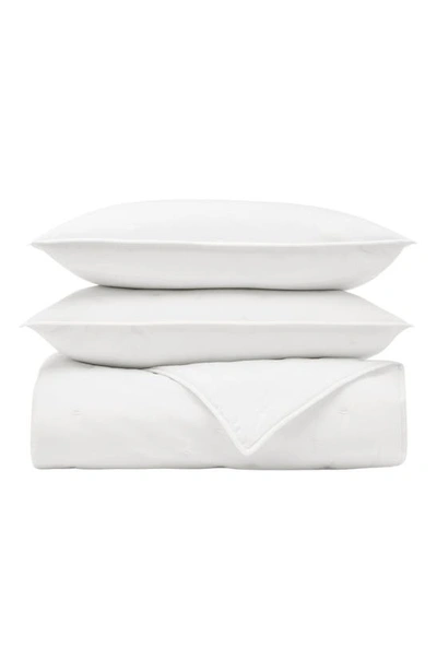 Boll & Branch Airy Voile Quilt & Sham Set In White