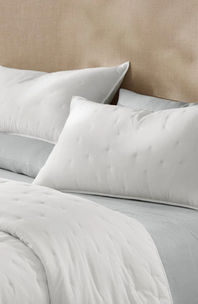 Boll & Branch Airy Voile Quilt & Sham Set In White