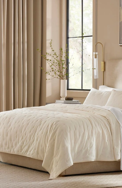 Shop Boll & Branch Airy Voile Quilt & Sham Set In Natural