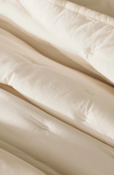 Boll & Branch Organic Airy Voile Quilt Set In Natural Airy Voile