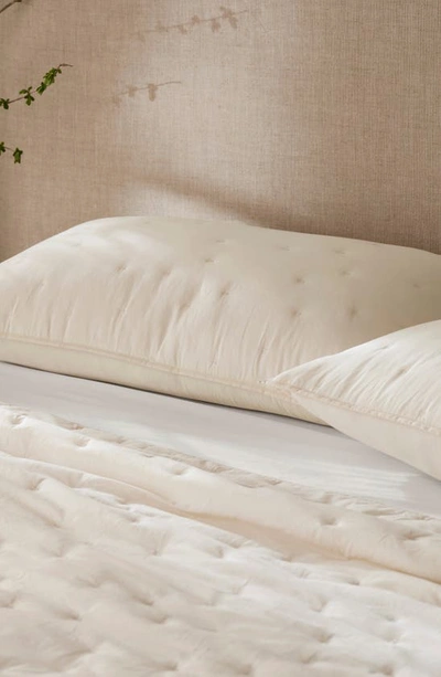 Boll & Branch Organic Airy Voile Quilt Set In Natural Airy Voile