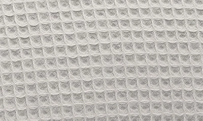 Boll & Branch Organic Cotton Waffle Accent Pillow Cover In Pewter