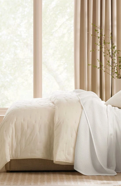 Boll & Branch Organic Airy Voile Quilt Set In Natural Airy Voile