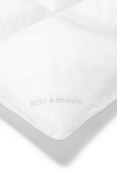 Shop Boll & Branch Down Alternative Duvet Insert In Ultraweight