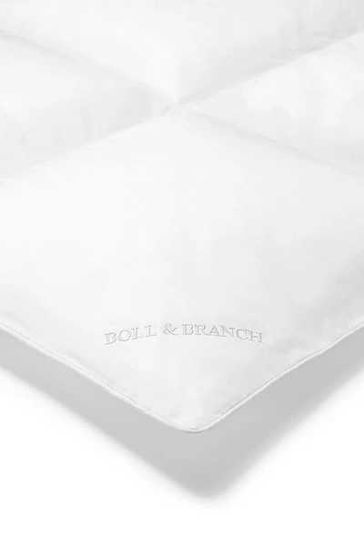 Shop Boll & Branch Down Alternative Duvet Insert In Lightweight