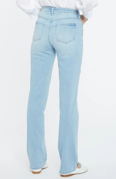 Nydj Relaxed Distressed Straight Leg Jeans In Northstar