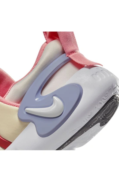 Shop Nike Kids' Dynamo Go Sneaker In Milk/ Dust/ Coral/ White