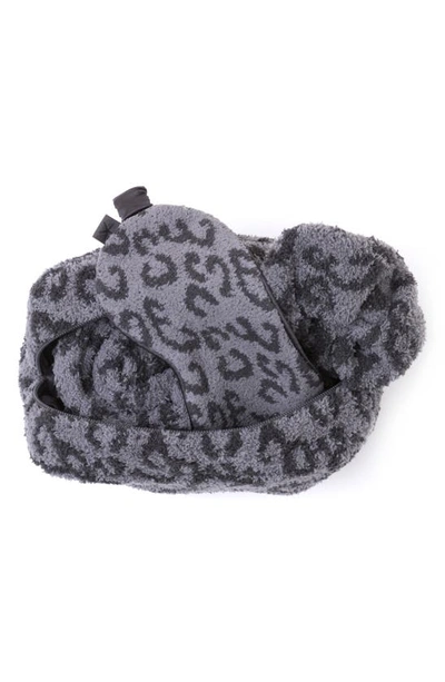 Shop Barefoot Dreams In The Wild Eye Mask, Socks & Scrunchie Travel Set In Graphite/carbon