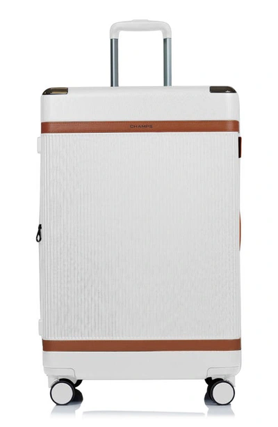 Shop Champs Vintage Air 3-piece Luggage Set In Ivory