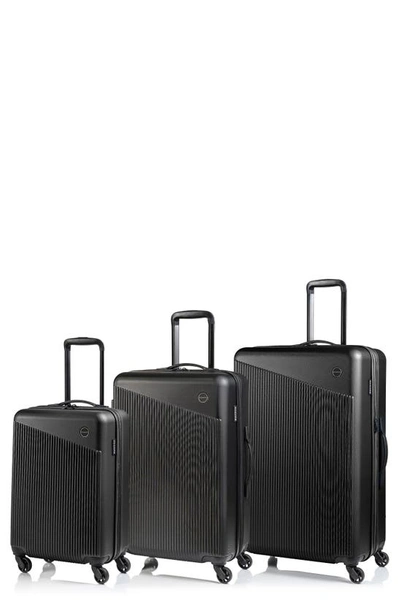 Shop Champs Astro Suitcase 3-piece Luggage Set<br /> In Black