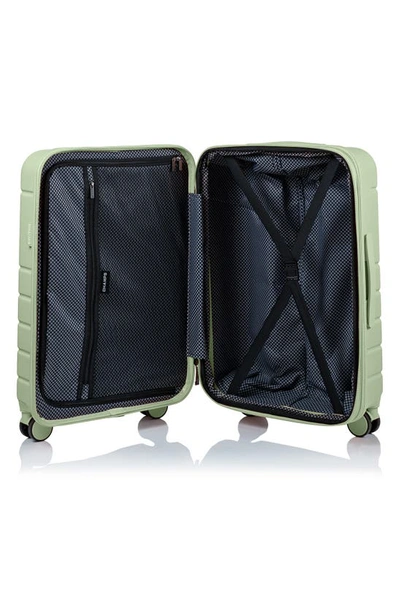 Champs Spinner Suitcase 3-piece Luggage Set In Green