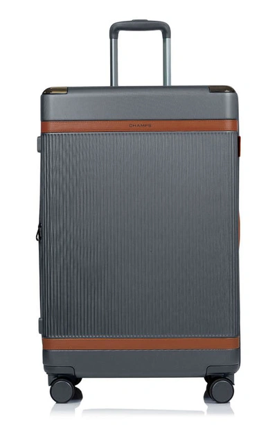 Shop Champs Vintage Air 3-piece Luggage Set In Grey