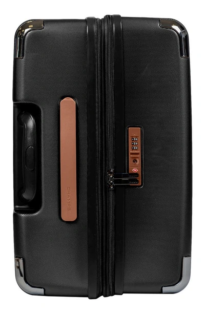 Champs Vintage Air 3-piece Luggage Set In Black