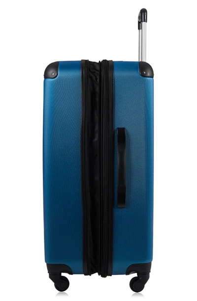 Shop Champs Tourist Suitcase 2-piece Luggage Set In Blue
