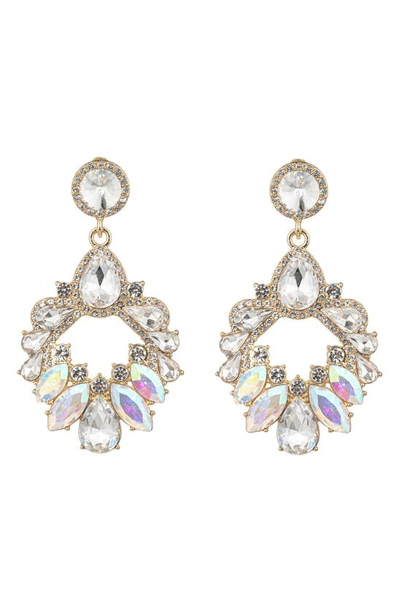 Shop Eye Candy Los Angeles The Luxe Collection Juliette Statement Drop Earrings In Gold
