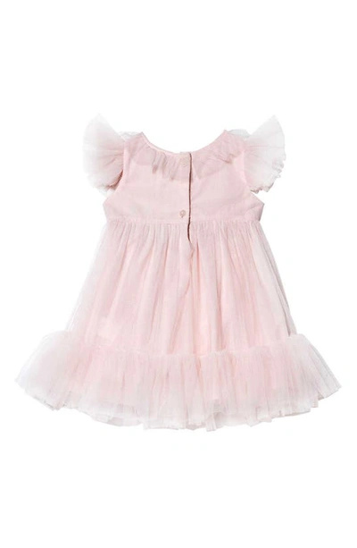 Shop Tutu Du Monde Bebe Penelope Tulle Dress In Porcelain Pink
