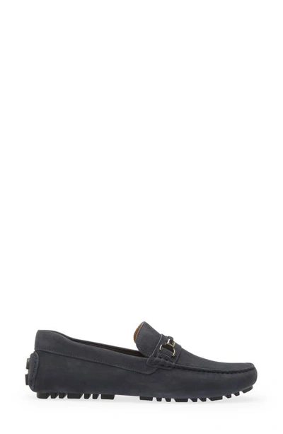 Nordstrom Barrett Braided Bit Driving Shoe In Navy Blazer
