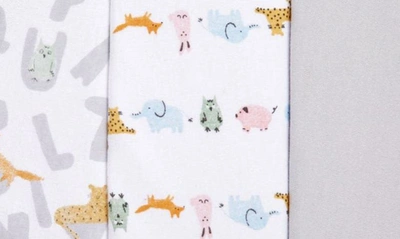 Aden + Anais Aden & Anais Essentials Wrap Swaddle In Alphabet Animals Grey