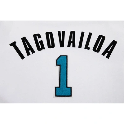 Pro Standard Tua Tagovailoa White Miami Dolphins Player Name & Number  Pullover Hoodie