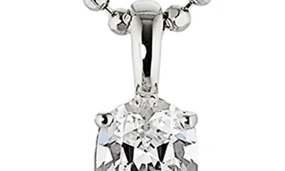 Shop Nadri Cubic Zirconia Pear Drop Y-necklace In Rhodium