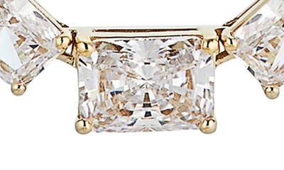 Nadri Isle Cubic Zirconia Collar Necklace In Gold