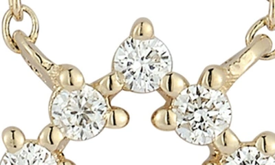 Shop Dana Rebecca Designs Vivian Lily Diamond Teardrop Pendant Necklace In Yellow Gold