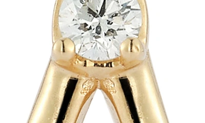 Dana Rebecca Designs Sophia Ryan Split Teardrop Hoop Earrings In Yellow Gold