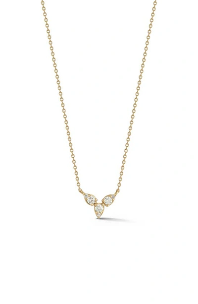 Shop Dana Rebecca Designs Sophia Ryan V-pendant Necklace In Yellow Gold