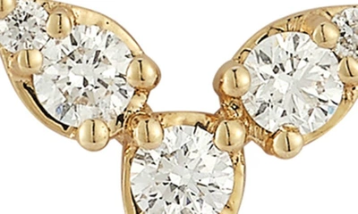 Dana Rebecca Designs Sophia Ryan V-pendant Necklace In Yellow Gold