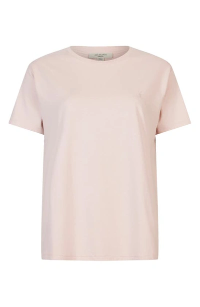 Shop Allsaints Grace T-shirt In Tainted Pink