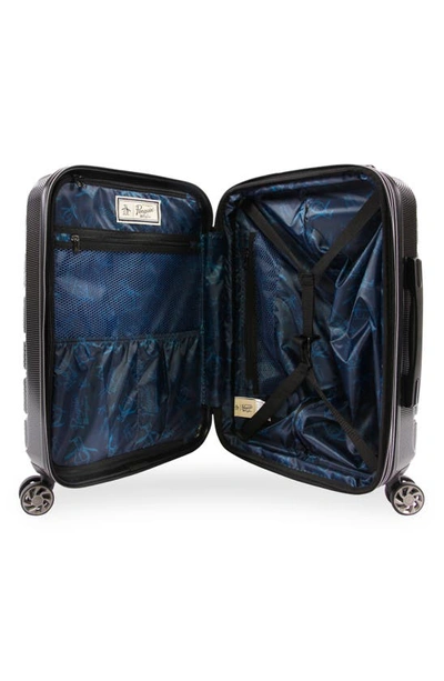 Shop Original Penguin Crimson 21-inch Hardside Spinner Luggage In Black